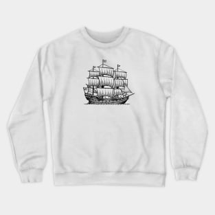 Old ship Crewneck Sweatshirt